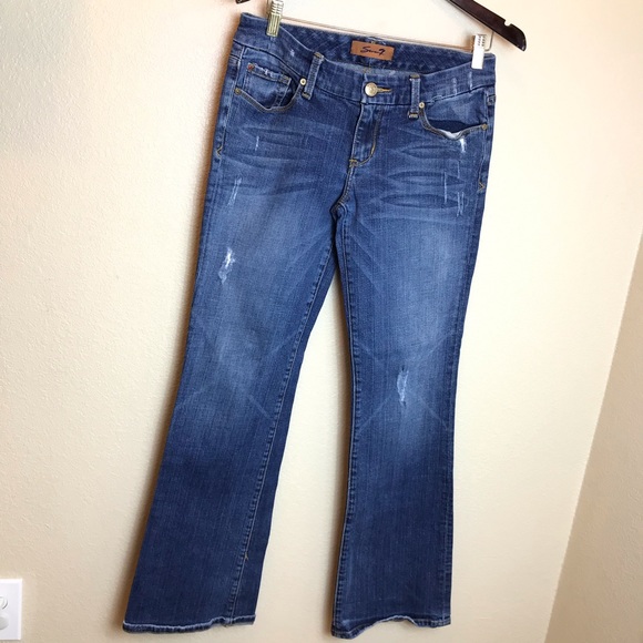 Seven 7 || Flare Distraction Wide Leg Jeans - Picture 1 of 7
